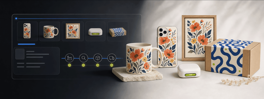Branded merch fulfillment for campaigns teams and online stores