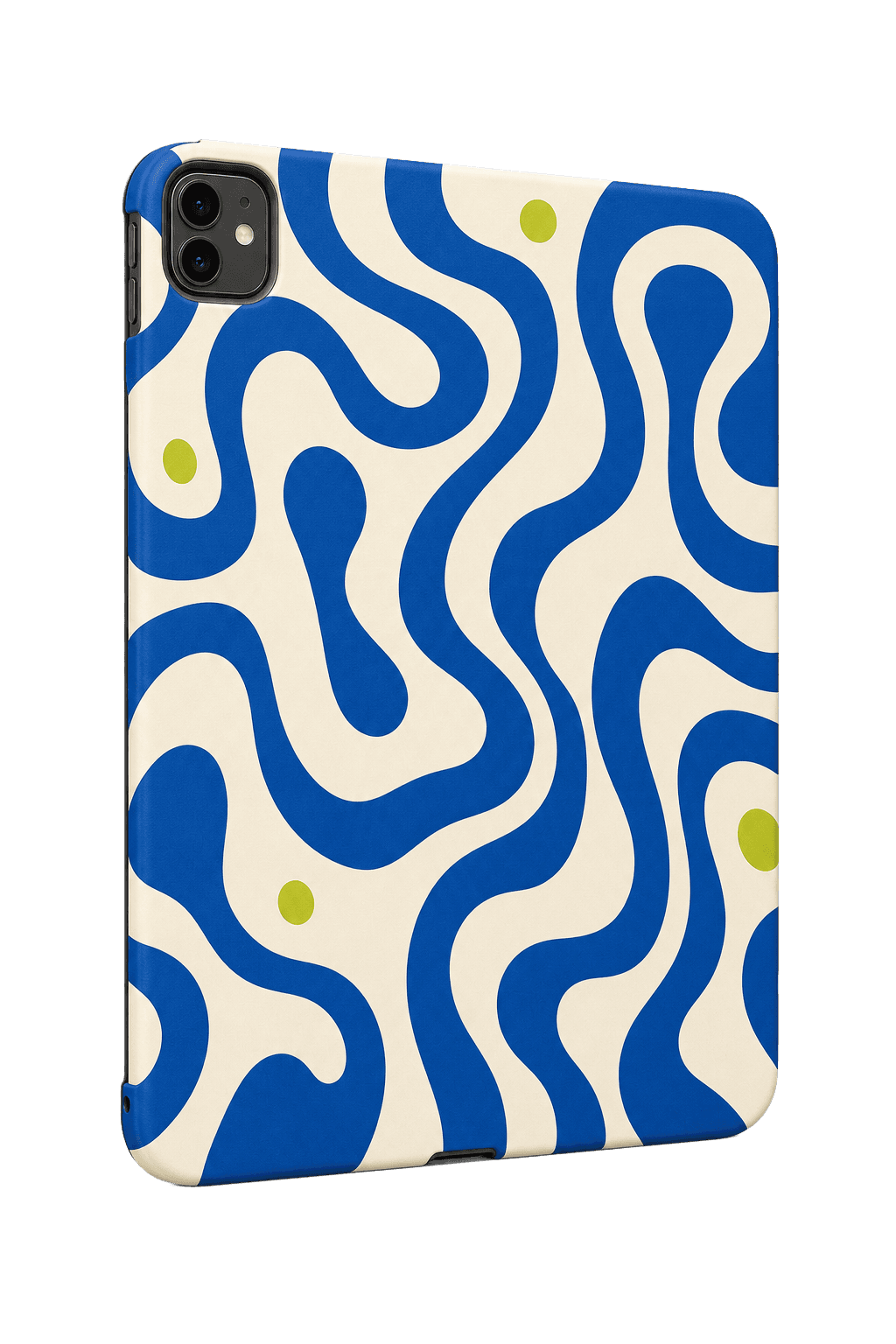 Printed tablet case product.